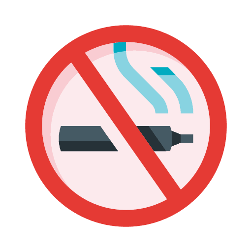 No vape policy sign